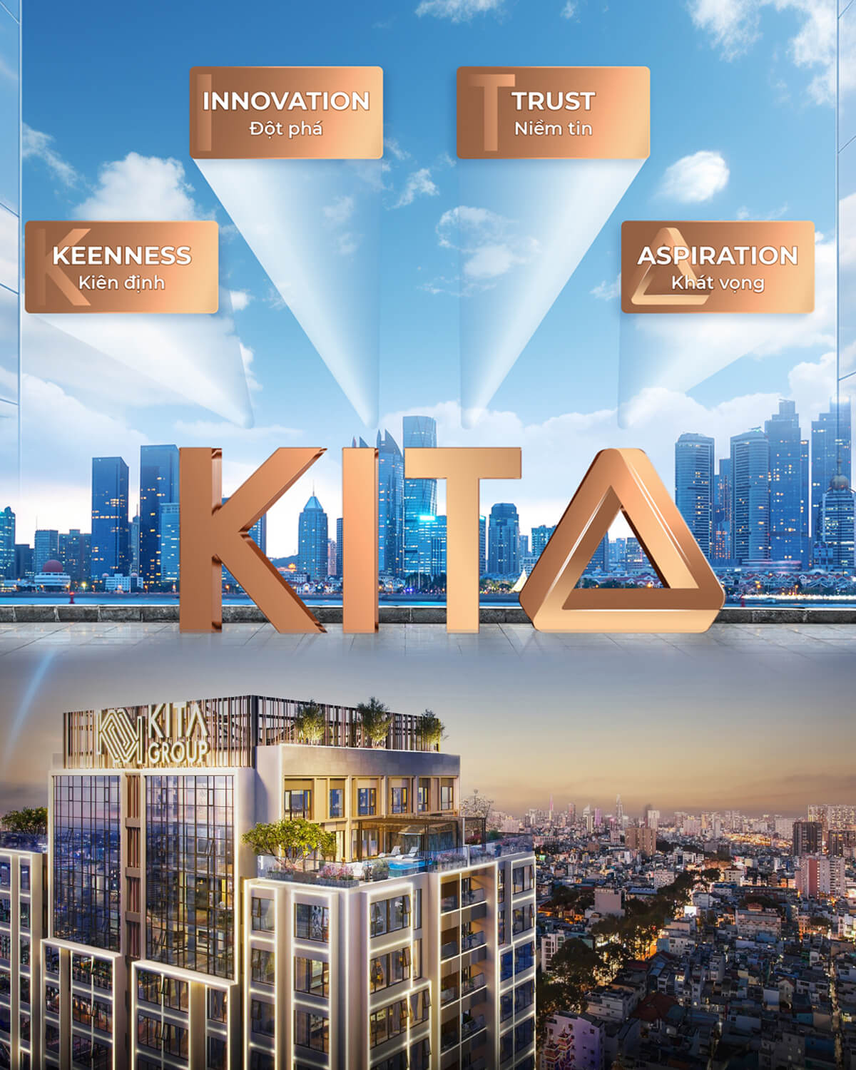 Chủ đầu tư dự án căn hộ ansana by Kita Group